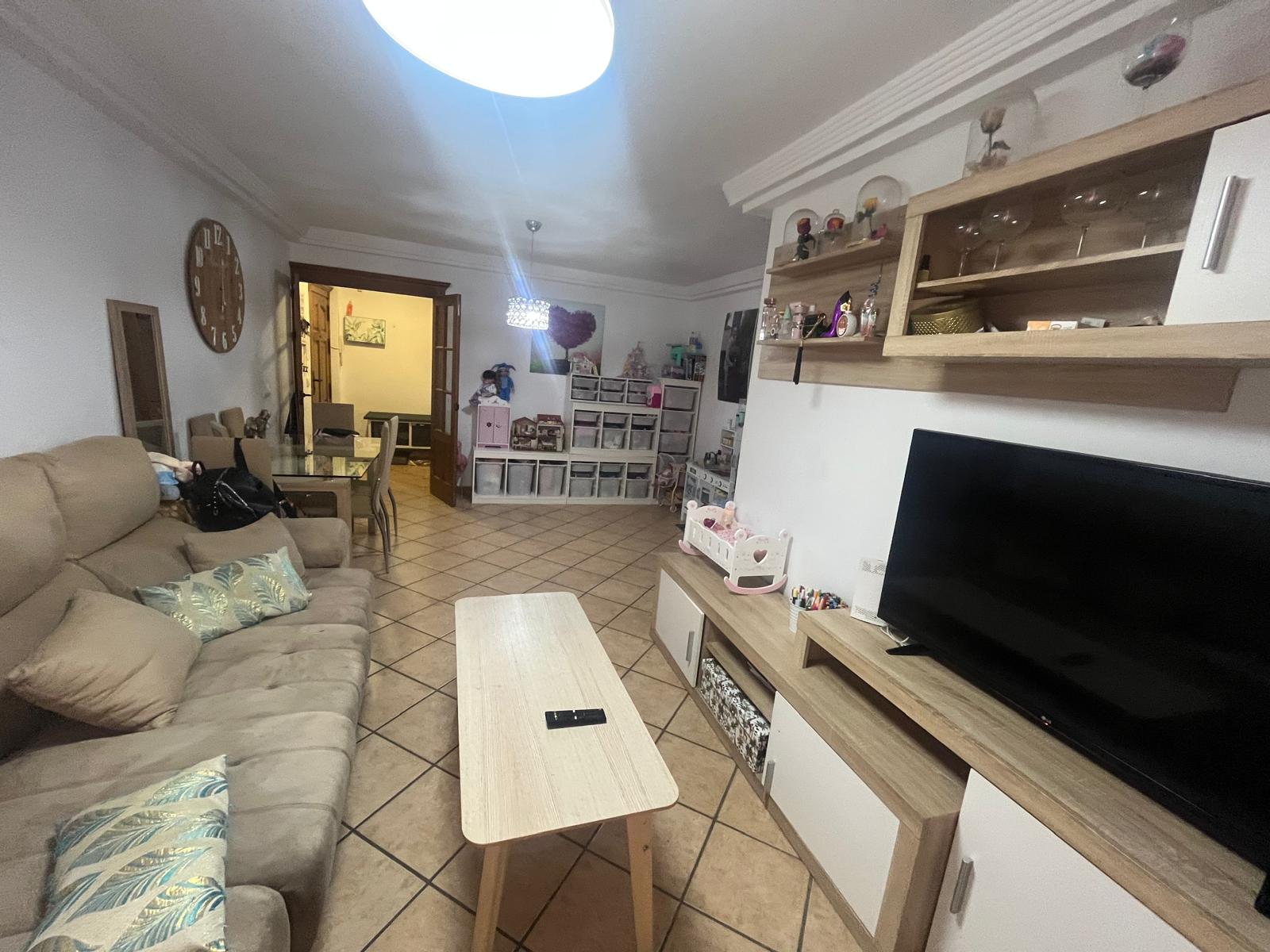 Salón del piso en planta baja en Ciudad Jardín, Chiclana de la Frontera